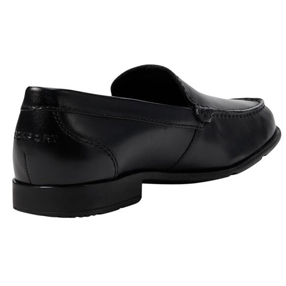 Rockport Mens Classic Lite Venetian Loafers US 15 Wide Black Leather NIB - Picture 3 of 13